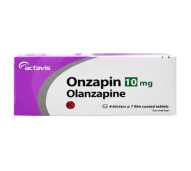 OLANZAPINE 10 MG BOX 28 TABLET