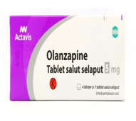 OLANZAPINE 5 MG BOX 28 TABLET