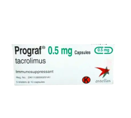 PROGRAF 0.5 MG BOX 50 TABLET